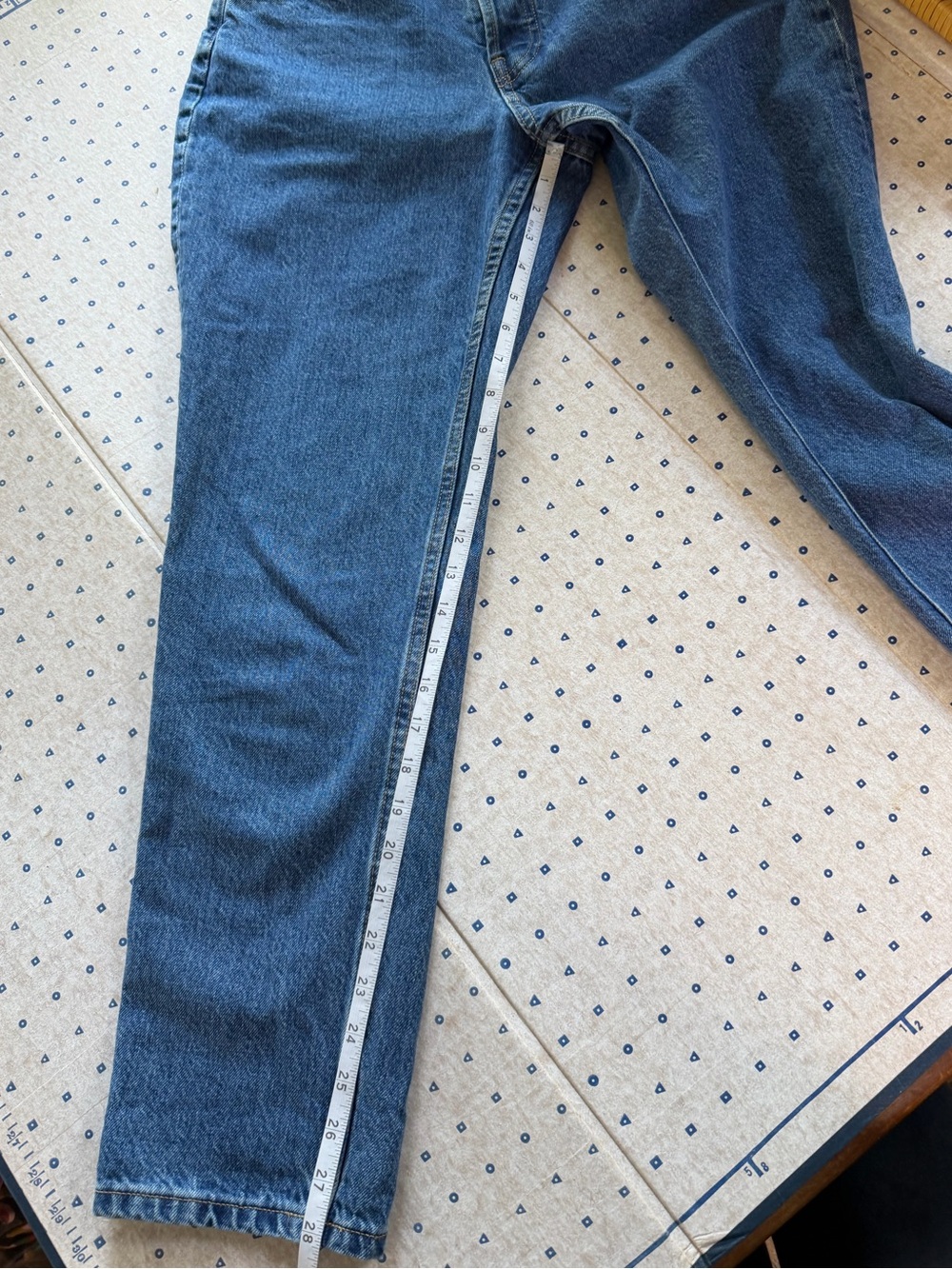 Everlane The Curvy ’90s Cheeky Straight Jean Organic Cotton Medium Wash size 26 - Picture 13 of 13